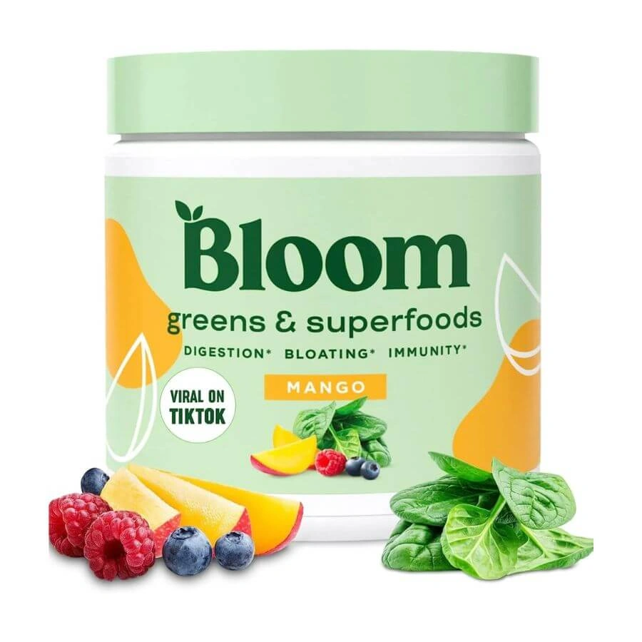Bloom Nutrition Super Greens Powder Smoothie
