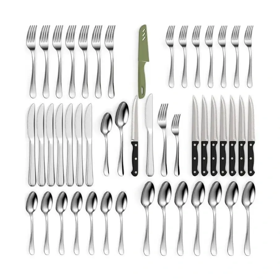 Tribal Cooking 48 Piece Silverware Set